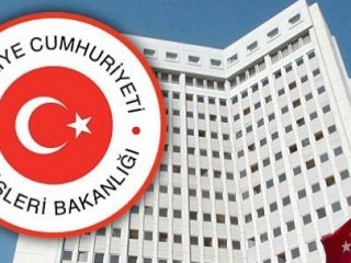 Dışişleri Bakanlığı'ndan Tepki