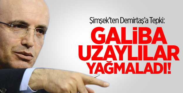 Bakan'dan Demirtaş'a Tepki