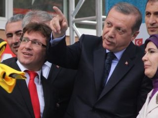 Bayburt'ta Erdoğan'ı Gülümseten Afiş