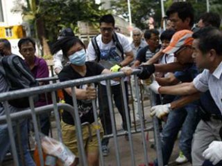 Hong Kong'da Halk Sokakta