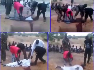 Hıristiyanlar Müslümanların Kafasını Kesiyor