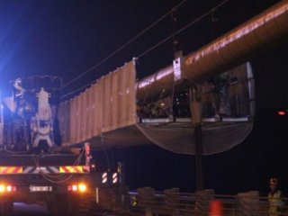 FSM Köprüsü'ndeki Çalışmalar Başladı