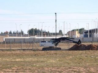 Akçakale Sınırında Hendek Çalışması