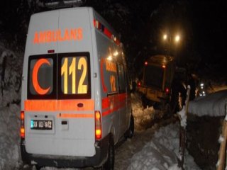 Hastaya Ulaşmak İçin Zorlu Mücadele