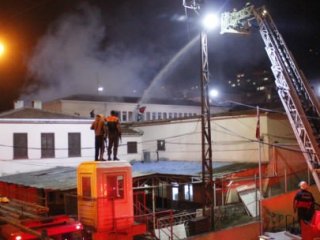 Kocaeli E tipi cezaevinde yangın çıktı