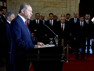 Devletin Zirvesi Anıtkabir'de Buluştu