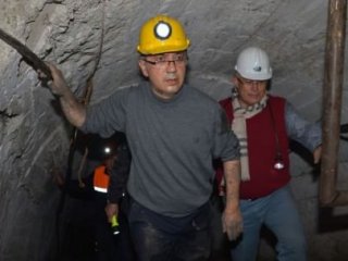 Bakan Elvan Gece Yarısı Madene İndi