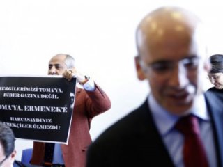 TBMM'de ‘Ermenek’ Protestosu