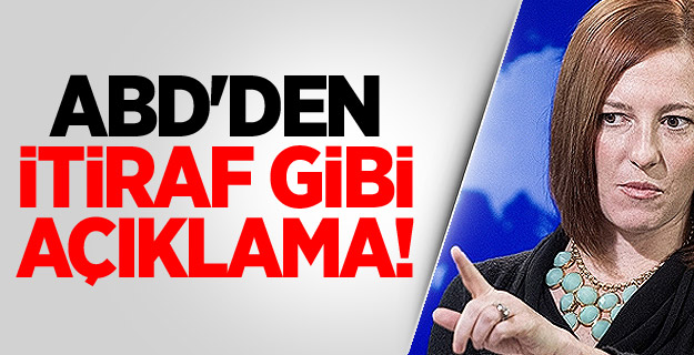 ABD'den İtiraf Gibi Açıklama!