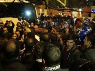 İsrail Büyükelçiliği Önünde Protesto