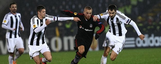Beşiktaş - Partizan Maçının Muhtemel 11'leri