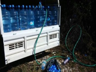 Damacananın Suyu Çıktı