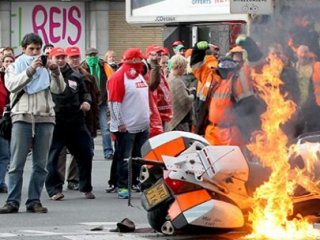 Avrupa'nın Merkezinde Dev Protesto