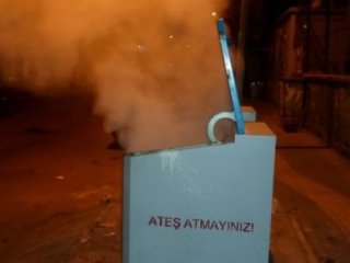 Yakılan çöp Konteynırları Vatandaşı Kızdırdı
