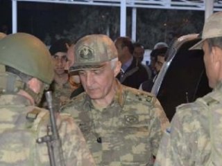 7'nci Kolordu Komutanı Suriye Sınırında