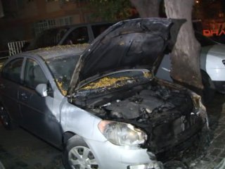 Pendik'te 3 Aracı Yakıldı