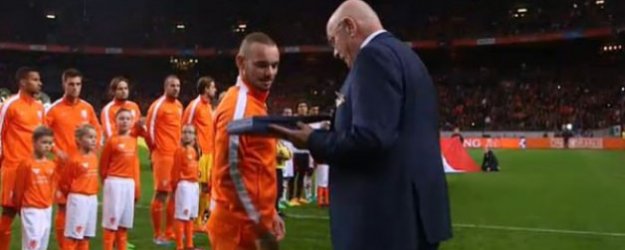 Wesley Sneijder Onurlandırıldı