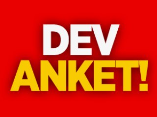 Dev Anketin Sonuçları…