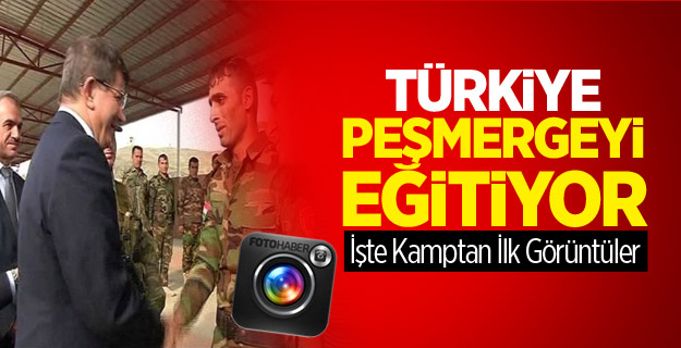 Türkiye Peşmergeyi Eğitiyor! İşte Görüntüler