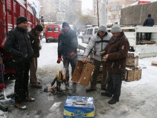 Yozgat’ta Kar Hayatı Olumsuz Etkiledi