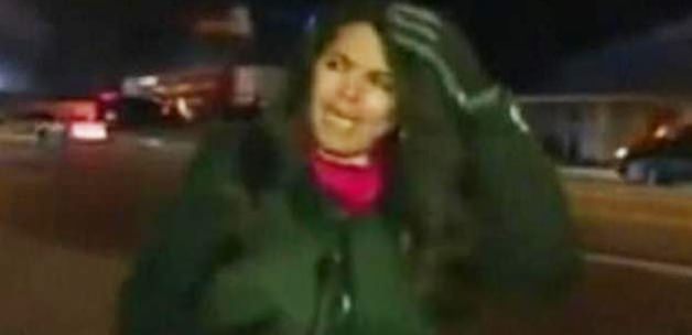 Eylemcilerden Muhabir'de Nasibini Aldı