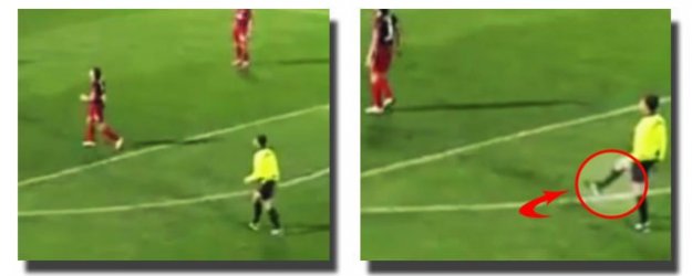 Burak'ın Gol Attığı Sırada Olay Hareket!