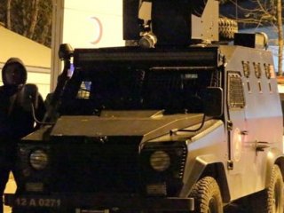 Çevik Kuvvet Müdürü Kazara Yaralanmış