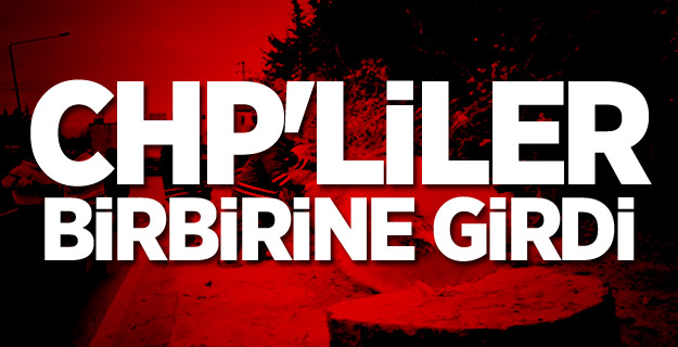 Yalova'da CHP'liler birbirine girdi