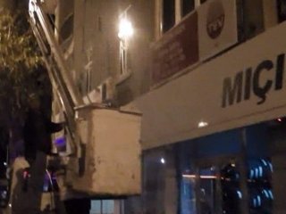 Kumarcı Partiye Vinçli Operasyon