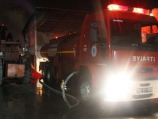 Kereste İmalathanesinde Yangın