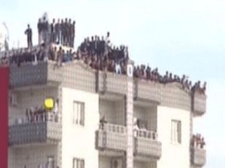 Cizre'de Şaşırtan Görüntü!