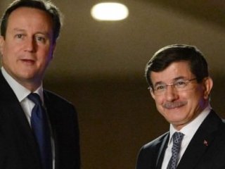 Davutoğlu ile Cameron'dan Basın Toplantısı