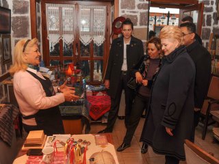 Litvanya Cumhurbaşkanı Hamamönü’nde