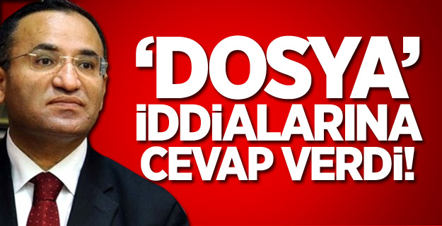Bakan Bozdağ O İddialara Cevap Verdi