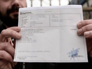 Parayı Bastıran Dekontu Aldı