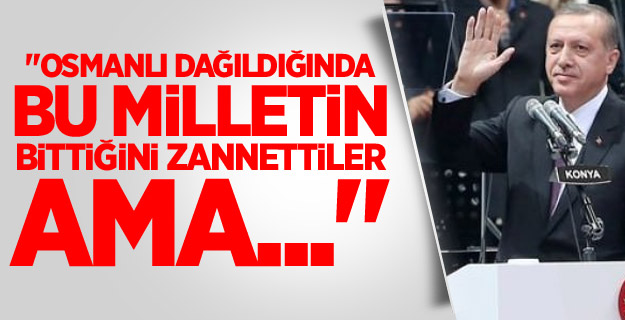 Erdoğan'dan Çarpıcı Açıklamalar!