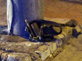 Kaldırımdaki Poşetten Mayın Çıktı!