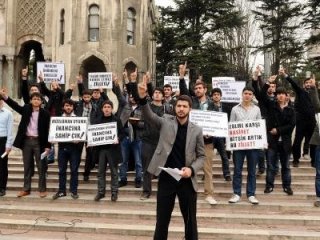 AGD Beyazıt Kampüsü Öğrencilerinden Eylem