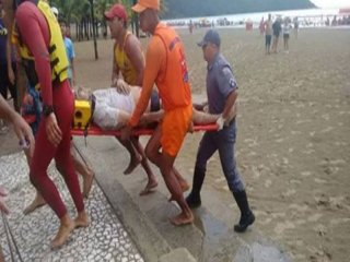 Sahile Yıldırım Düşünce Facia Yaşandı!