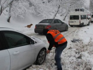 Uludağ Yolu Kapandı