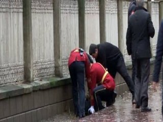 Dolmabahçe'de Bombalı Saldırgan Paniği!