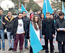 Uygur Türklerine Yapılan Zulme Kayıtsız Kalmadılar!