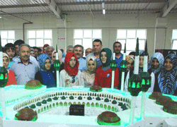 300 bin kürdandan dev Kabe maketi