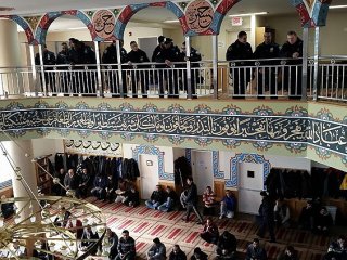 New York Polisi Eyüp Sultan Camisi'nde