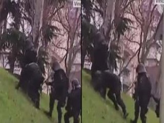 Fransız Polislerin Düşmesi Günün Konusu Oldu