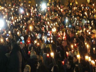 Müslümanların Yürüyüşüne Sürpriz Katılım