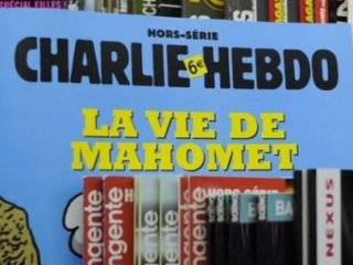 Charlie Hebdo'dan Hz. Muhammed Kapağı