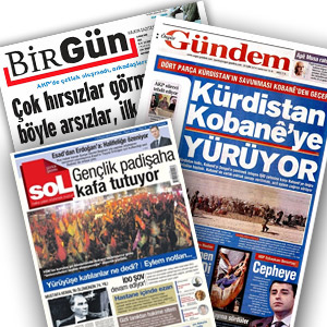 Bu Gazeteleri Kin Basıyor