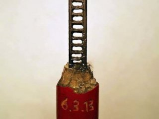 Kurşun Kalemden Sanat Eseri Yaptı