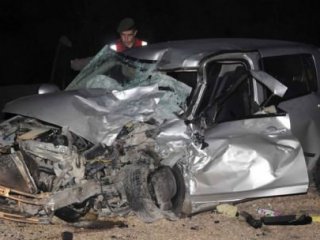 Isparta'da Trafik Kazası: 5 Yaralı